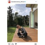 ももクロ 百田夏菜子、サングラス越しに満面の笑み「一緒に日向ぼっこしたいなー」