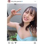 中崎絵梨奈、満面の笑顔で朝から癒しをお届け