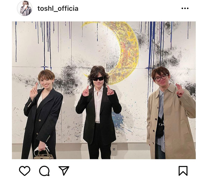 Toshl、濱口優と南明奈へ祝福のメッセージ！「これからもますますお幸せに！」