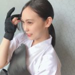 HKT48 豊永阿紀、弓道着姿で凛とした立ち振る舞い「女子校で圧倒的にモテるタイプの先輩」
