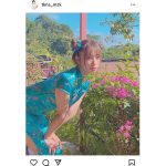高梨瑞樹、チャイナドレス姿で“おはよう”投稿！「今日も1日頑張ろ〜！！」