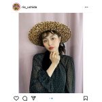 内田理央、「気分はルフィ」麦わら帽子を被ったコーデを紹介！