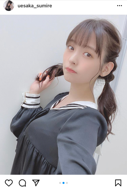 上坂すみれ、黒のミニワンピースコーデで同志をねぎらい「本日も大変毛深いです」