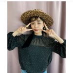 内田理央、「気分はルフィ」麦わら帽子を被ったコーデを紹介！