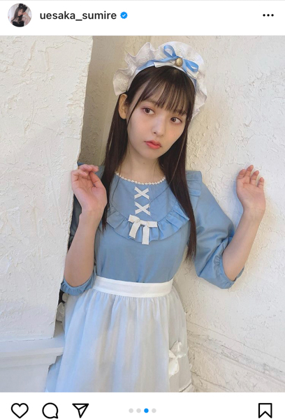 上坂すみれ、“毛深い”爽やかメイド衣装に「惚れました」「癒されます！」の声