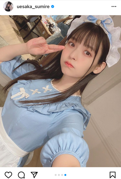 上坂すみれ、“毛深い”爽やかメイド衣装に「惚れました」「癒されます！」の声