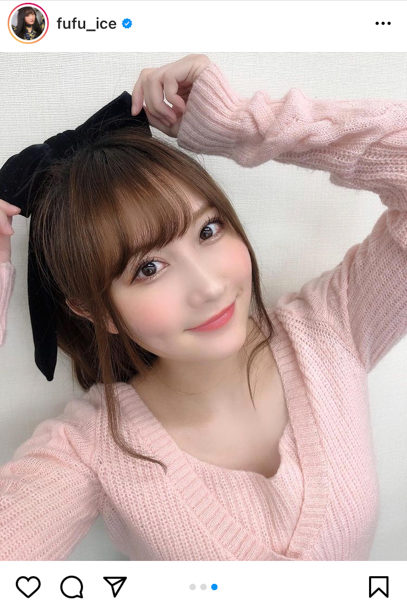 矢倉楓子、ピンクカーディガンとポニーテールの組み合わせが可愛すぎる！「ずっと楓子が１番だよー」