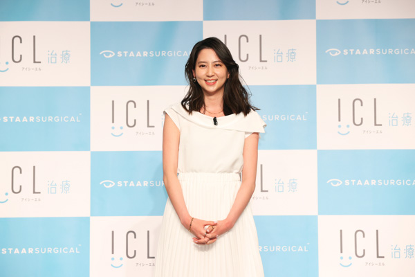 河北麻友子、 ICL治療で日常生活の変化を実感！ 「世界が変わった！多くの人にICL治療を受けて欲しい！」