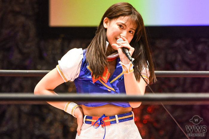 SKE48 荒井優希が遂にプロレスデビュー！必殺技の“かかと落とし“も炸裂