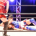 SKE48 荒井優希が遂にプロレスデビュー！必殺技の“かかと落とし“も炸裂