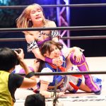 SKE48 荒井優希が遂にプロレスデビュー！必殺技の“かかと落とし“も炸裂