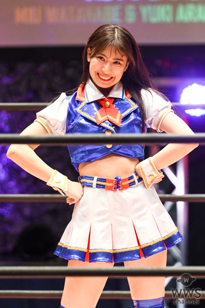 SKE48 荒井優希が遂にプロレスデビュー！必殺技の“かかと落とし“も炸裂