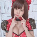 えなこ、チャイナドレス風のレオタード衣装で引き立つ透明感！