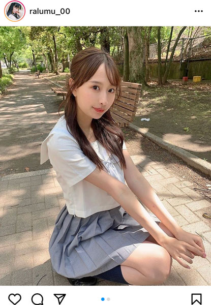 藤川らるむ、夏服で過ごす最後の季節に「沢山制服着たい！」