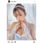 堀江りほ、あざと可愛いスケスケウェディング！