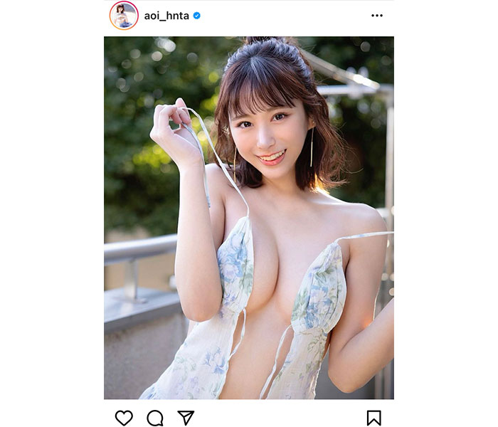 日向葵衣、弾ける美乳と満面の笑顔にきゅん！