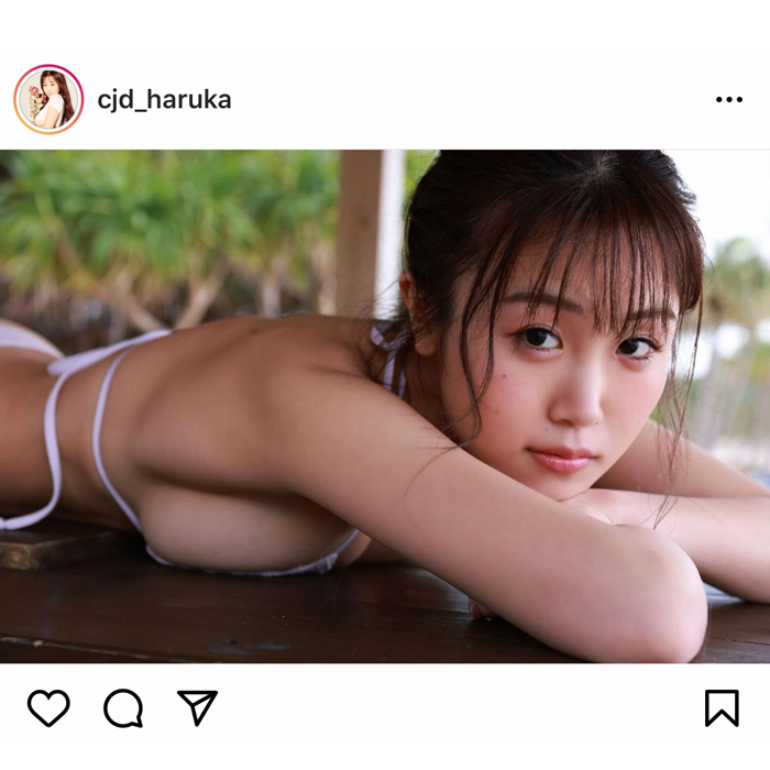 HARUKA（サイバージャパンダンサーズ）がソロ写真集発売！セクシービキニショットを披露。