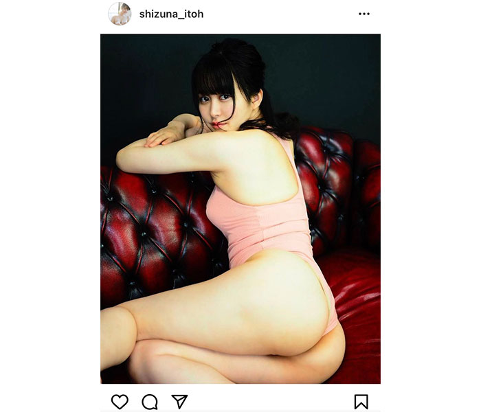 伊藤しずな、美尻から裏もものラインに釘付け！