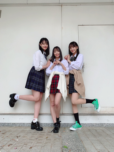 STU48 石田みなみ、瀧野由美子、福田朱里の制服コーデに歓喜の声ぞくぞく！「リアルを超えたJKが此処に」