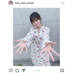 STU48 岩田陽菜、パジャマ姿で誘う笑顔があざと可愛い！