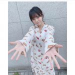 STU48 岩田陽菜、パジャマ姿で誘う笑顔があざと可愛い！
