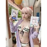 桃月なしこ、「不器用な先輩。」とのコラボグラビアから水着オフショットを公開！