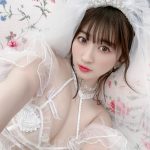 メイリ、スケスケなウェディング風グラビアで美乳全開！