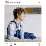 Nissy、パーマヘアの私服ショットに歓喜の声ぞくぞく！「可愛すぎる！！！！」