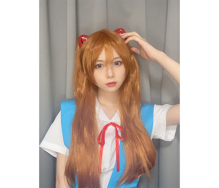 小畑優奈がアスカのコスプレを披露！「相変わらずの透明感」「お顔が天才」と反響も