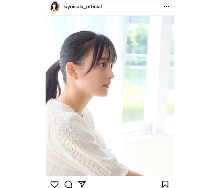 たこやきレインボー 清井咲希、美人すぎる横顔ポニーテールに反響！