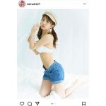 竹内星菜、細すぎる健康的な美ボディラインが話題！