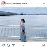 乃木坂46 山下美月、爽やかな夏コーデでデート気分！