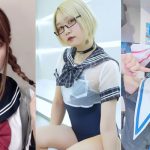 【写真特集】コスプレイヤー が透明セーラーとスクール水着、王道のセーラ服×三つ編みなど個性的な制服コーデを披露！