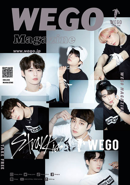 Stray Kids、人気アパレルブランド「WEGO」とのコラボレーションアイテムが発売決定！