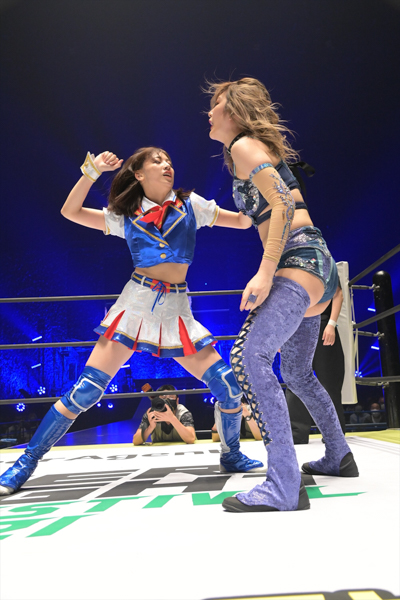 SKE48 荒井優希、初の有観客試合でプロレスデビュー2戦目