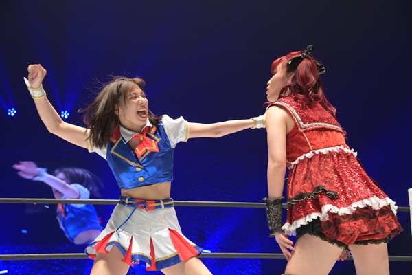 SKE48 荒井優希、初の有観客試合でプロレスデビュー2戦目