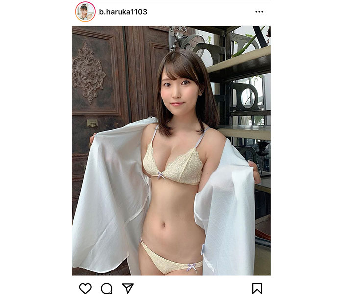 坂東遥、水着オフショットで健康美ボディを披露