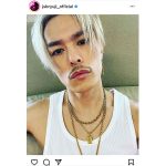 三代目JSB 今市隆二、タンクトップ姿で見つめる金髪自撮り公開「やばい　心臓止まる!!」