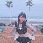 NMB48 安田桃寧、新曲『シダレヤナギ』衣装でスタイル抜群な美脚を披露！「スタイル天才か、、、」