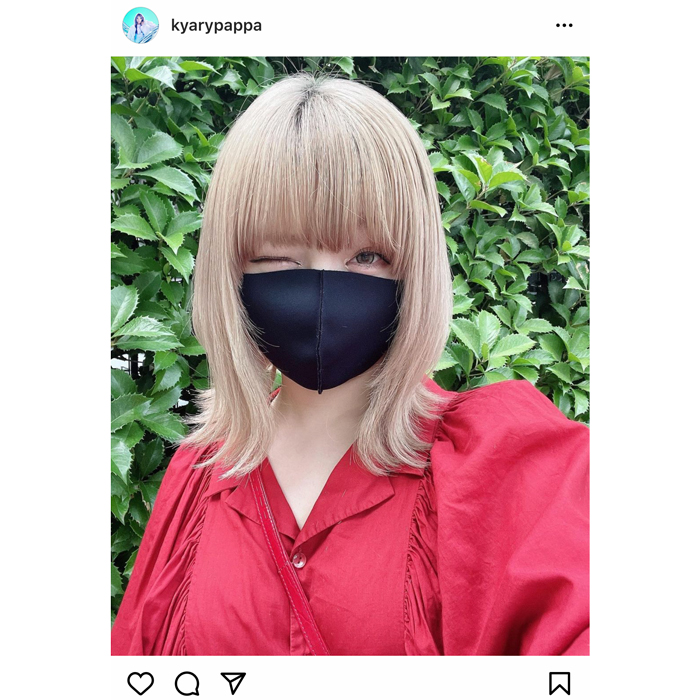 きゃりーぱみゅぱみゅがキュートなニューヘアーを披露！「マッシュボブ、かわいい！」