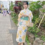 #ババババンビ 近藤沙瑛子、レモン柄の爽やか浴衣ショットにファン大絶賛「このままお祭りに行きたい」
