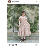 NMB48 川上千尋、ワンピース姿のデートコーデに絶賛の声