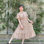 NMB48 川上千尋、ワンピース姿のデートコーデに絶賛の声
