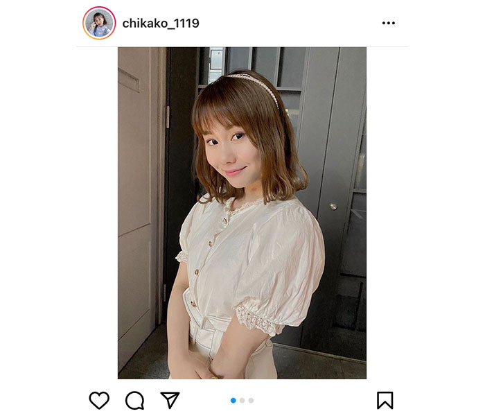 SKE48 松本慈子の大人コーデに反響ぞくぞく「これはプリンセス」