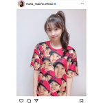 モー娘。牧野真莉愛、大谷翔平選手がプリントされたシャツ姿を公開「インパクトやばい！」