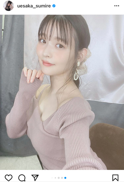 上坂すみれ、インスタフォロワー38万人突破で“あざと”ショットなど続々公開