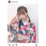 夢みるアドレセンス 山口はのん、浴衣美人ショットに歓喜の声「最高！天才！天使」