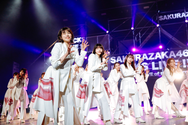 櫻坂46・井上梨名、原田葵、松田里奈らフォーメーション3列目メンバーによるライブ『BACKS LIVE!!』終幕！