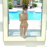 青井春、可愛すぎるIカップ美バストに釘付けのオフショット公開！