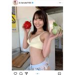 坂東遥、笑顔と美尻にうっとりのグラビアショット披露